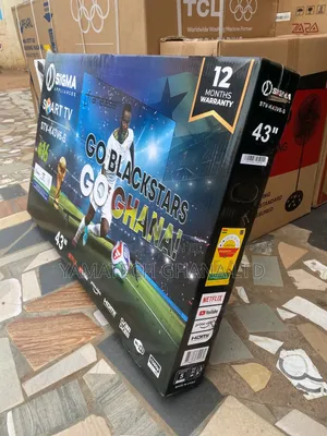 Sigma 43inch Quality Display Flameless Smart Android TV