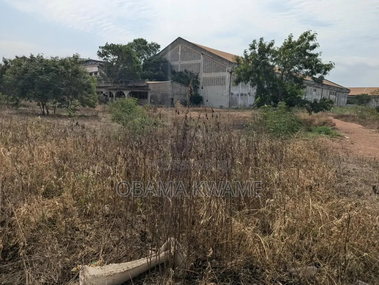 Titled 2.05 Acres With an Old Warehouse for Sale at Spintex Rd