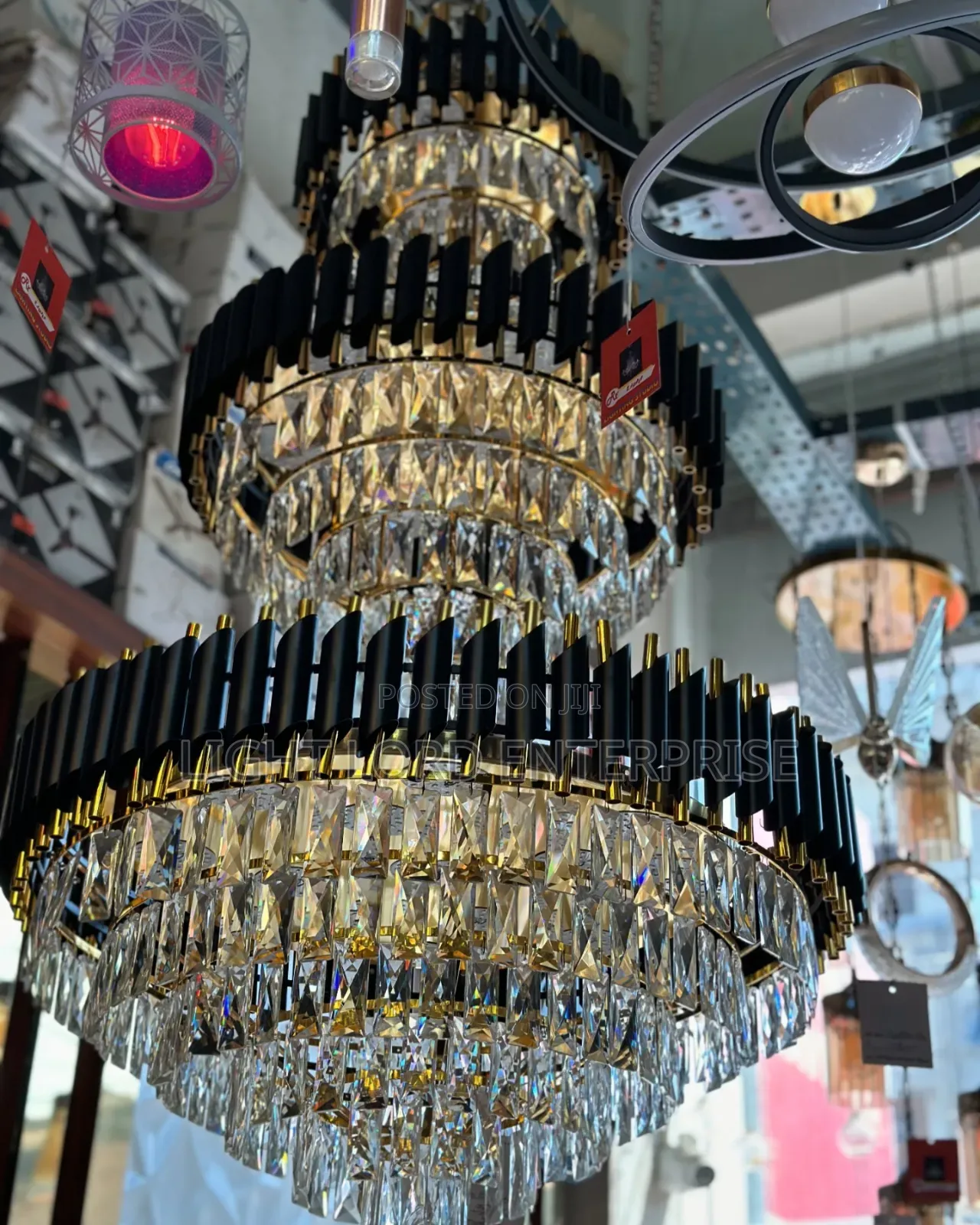 Extra Large 800mmx1200mm 3layer Chandelier