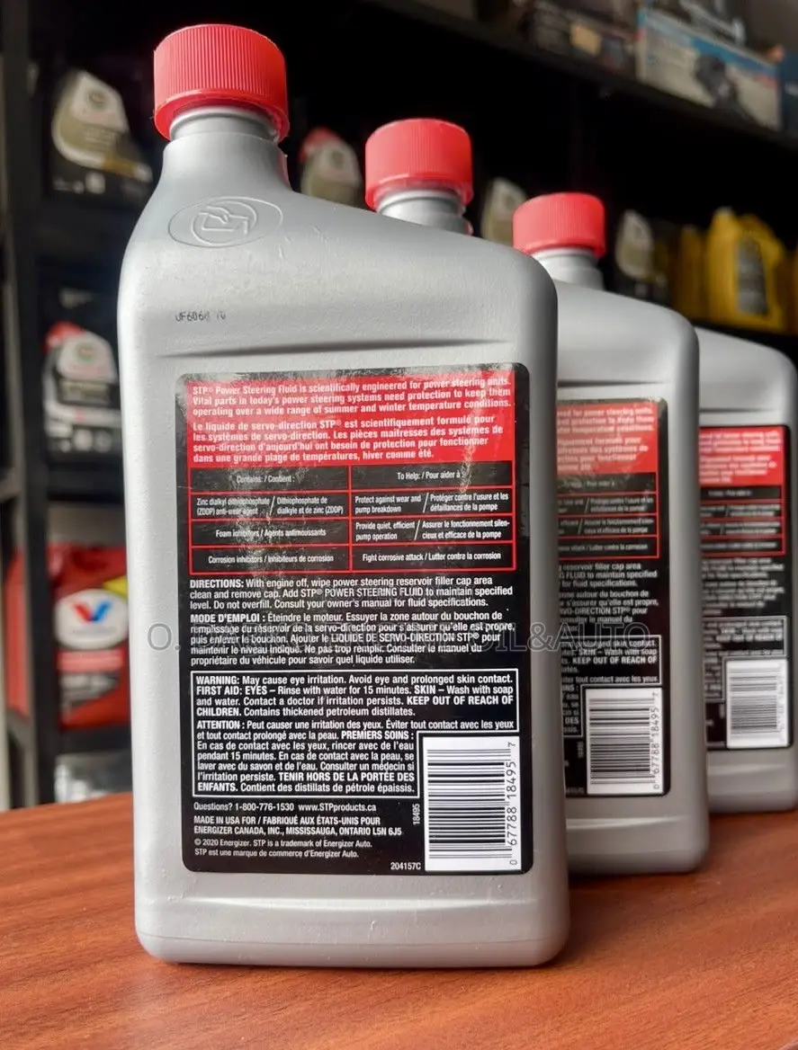 STP Power Steering Fluid (From CANADA)