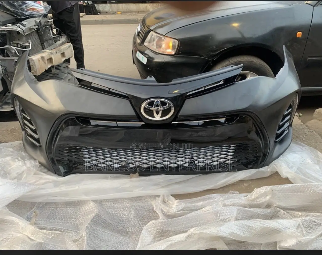 Toyota Corolla 2017-2019 Complete Bumper and Skeleton