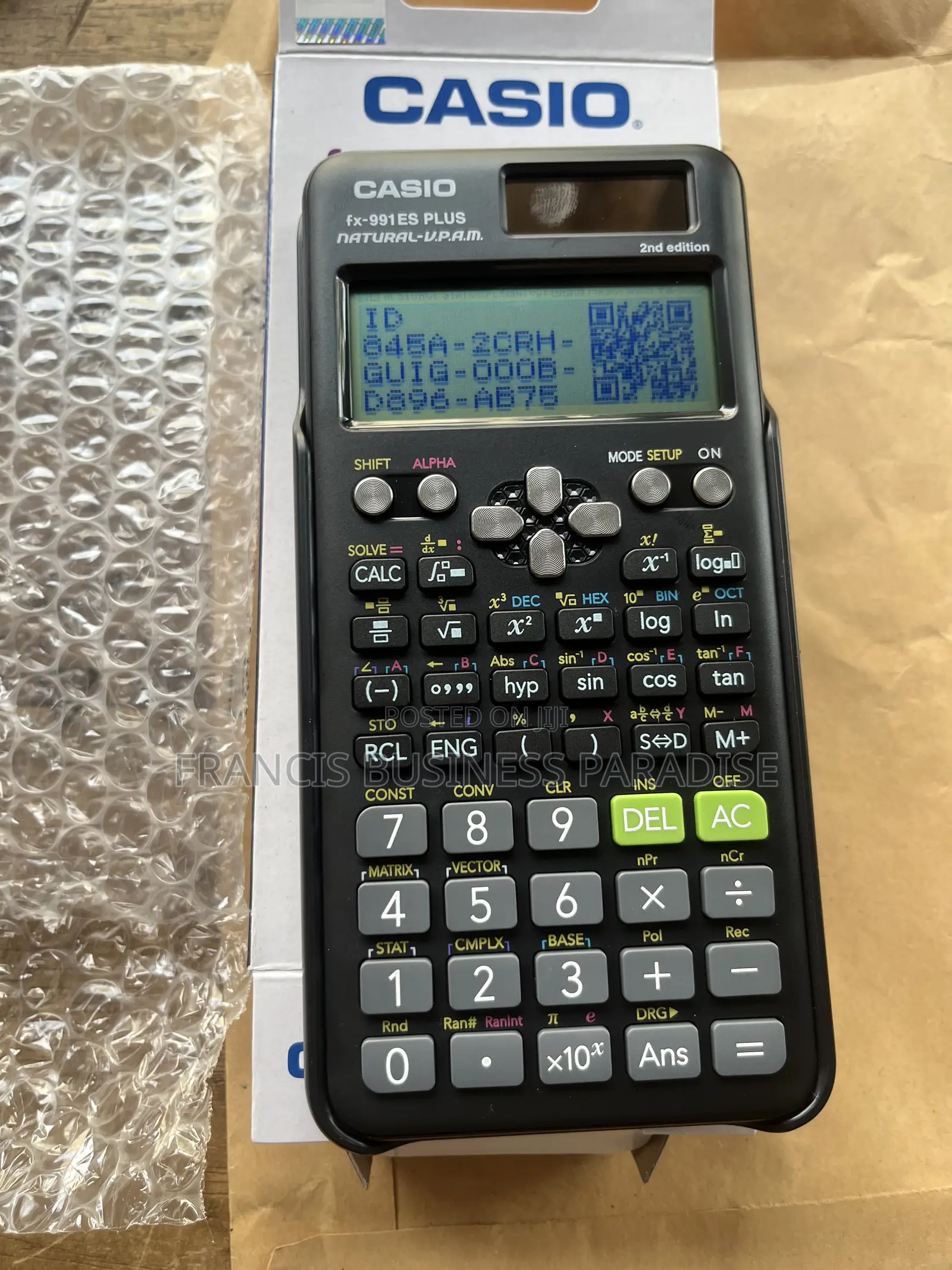 Original Casio Fx-991es PLUS 2nd Edition Scientific Calculator