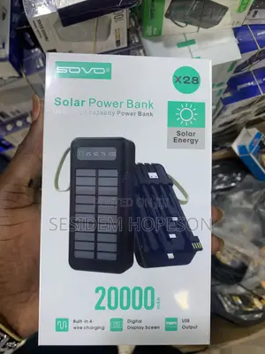 SOVO X28 Solar Power Bank