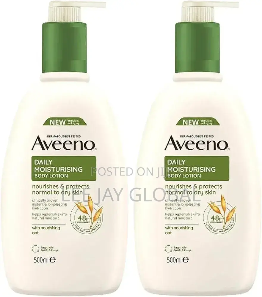 Aveeno Daily Moisturizing Body Lotion (Uk Original)X2