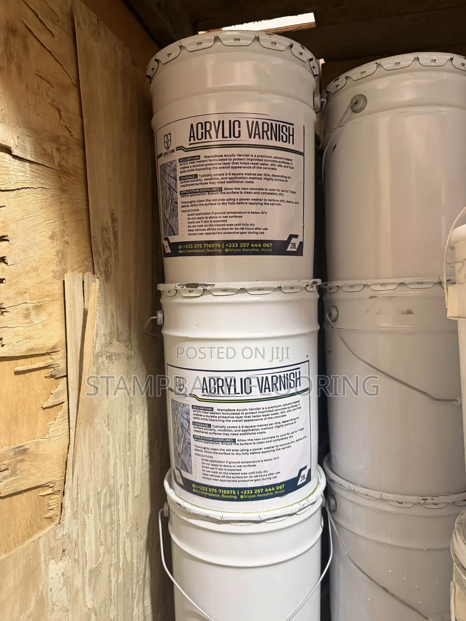 Varnish Polish Sealer for Stamp Concrete