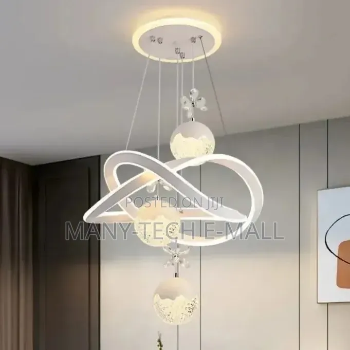 White Chandelier Light