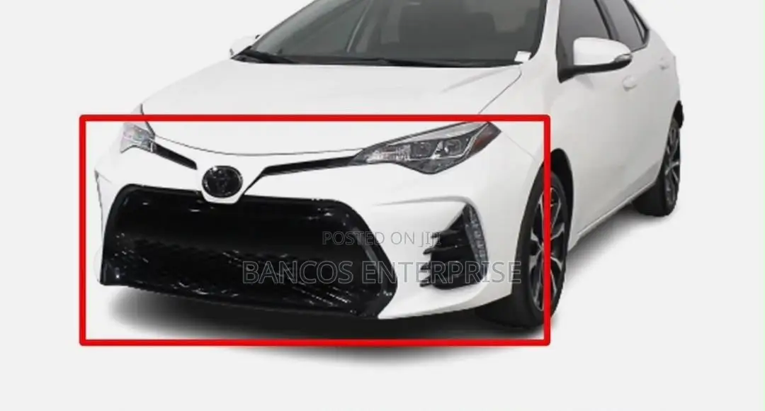 Toyota Corolla 2017-2019 Complete Bumper and Skeleton