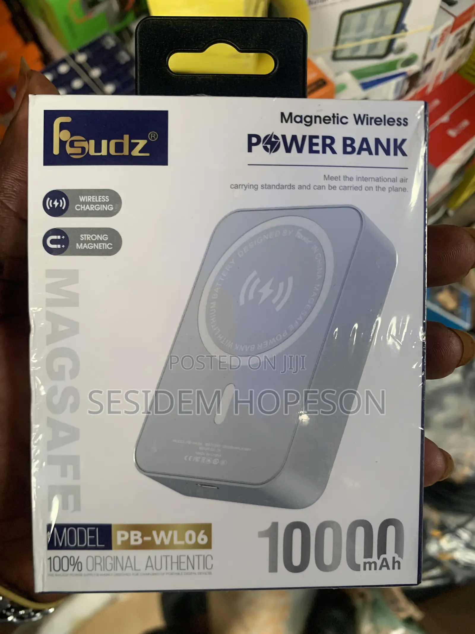 Fsudz PB-WL06 Magnetic Wireless Power Bank,
