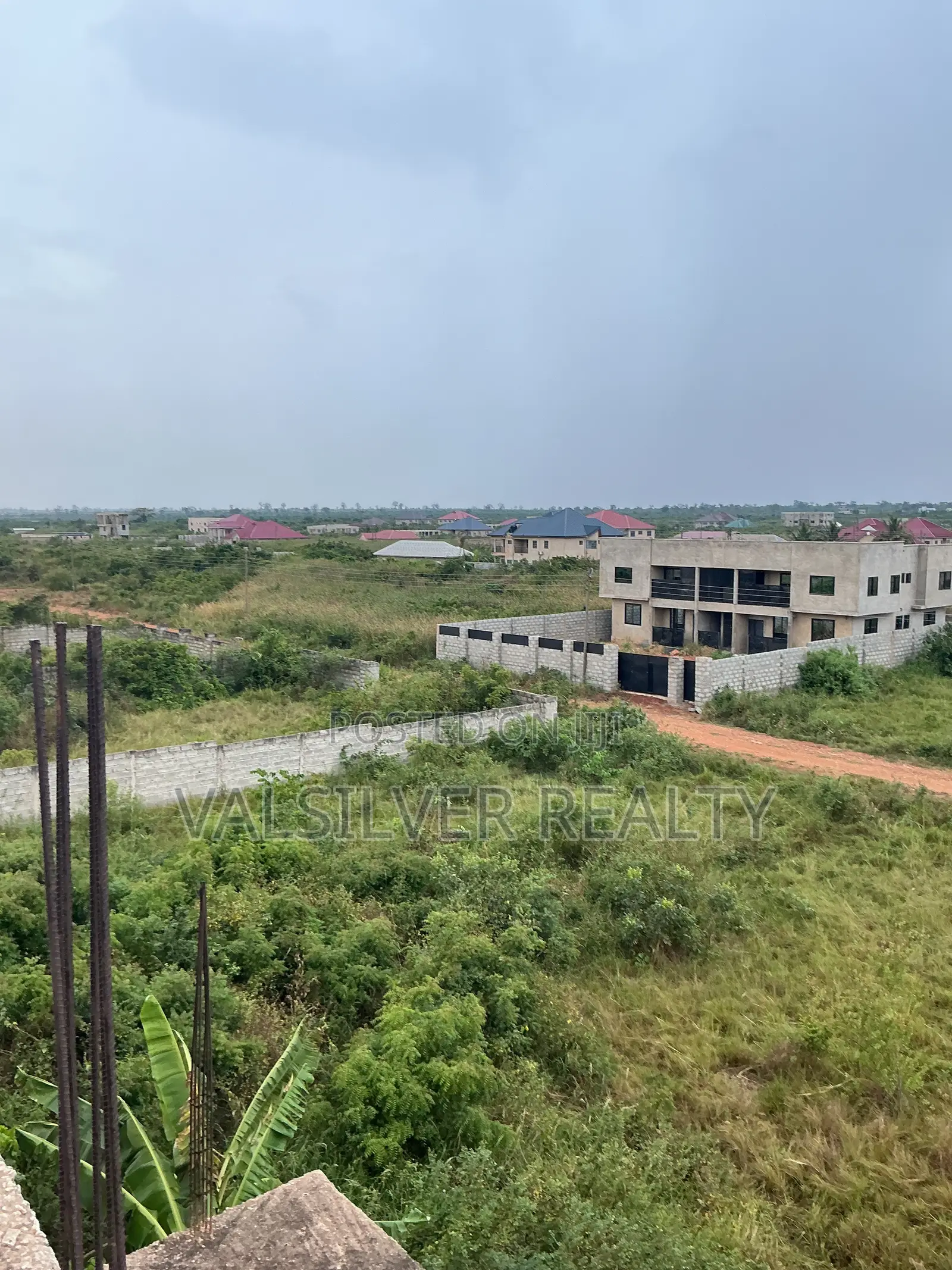 Titled ,Serviced and Demarcated Plots With Roads -Oyibi Sasabi