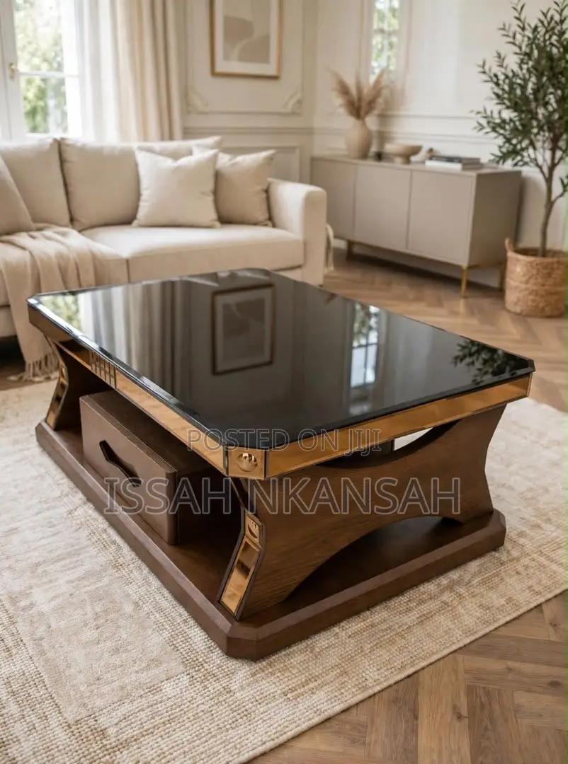 Walnut Brown + Coffee Table + TV Stand