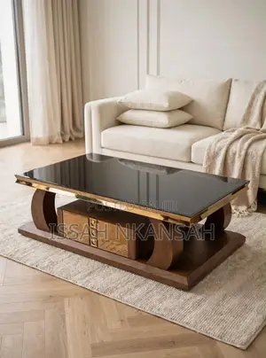 Walnut Brown + Coffee Table + TV Stand