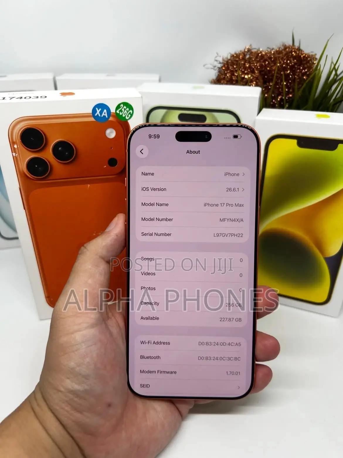 Apple iPhone 17 Pro Max 512 GB Orange