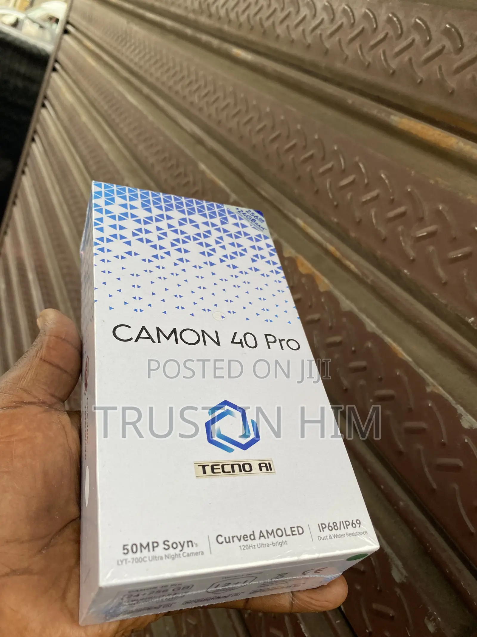 New Tecno Camon 40 Pro 5G 256 GB Black
