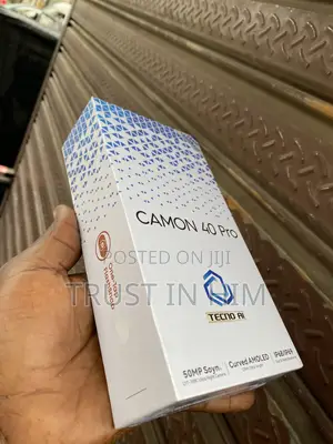 New Tecno Camon 40 Pro 5G 256 GB Black
