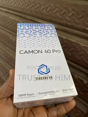 New Tecno Camon 40 Pro 5G 256 GB Black