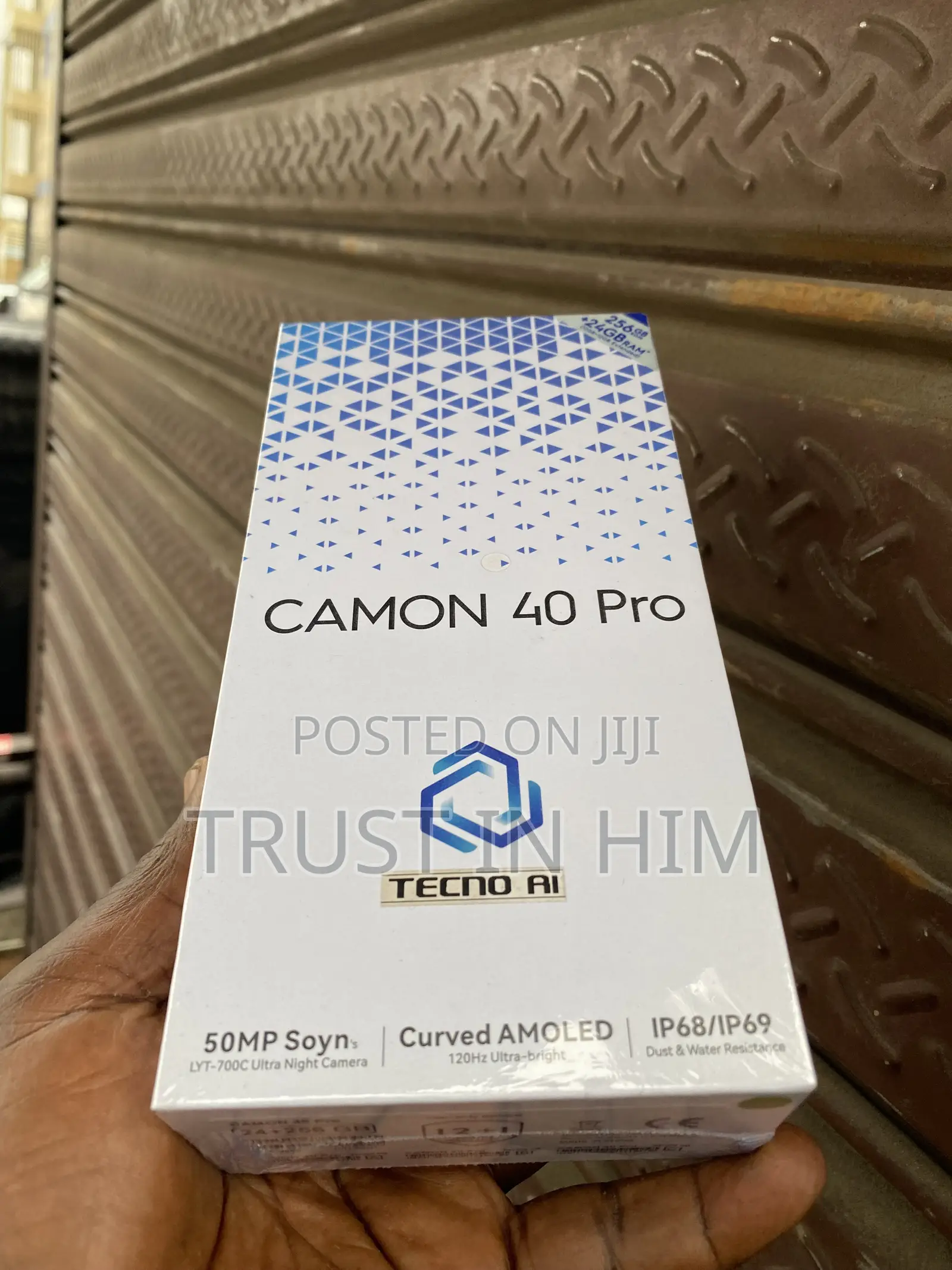 New Tecno Camon 40 Pro 5G 256 GB Black