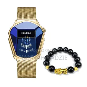 Luxury HOURSLY Men's Wrist Watch