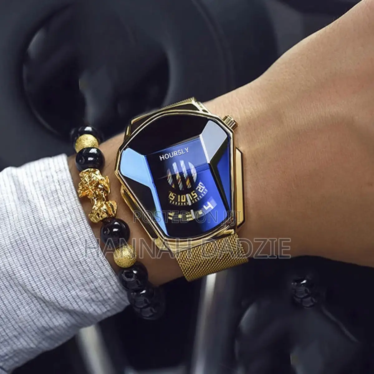 Luxury HOURSLY Men's Wrist Watch