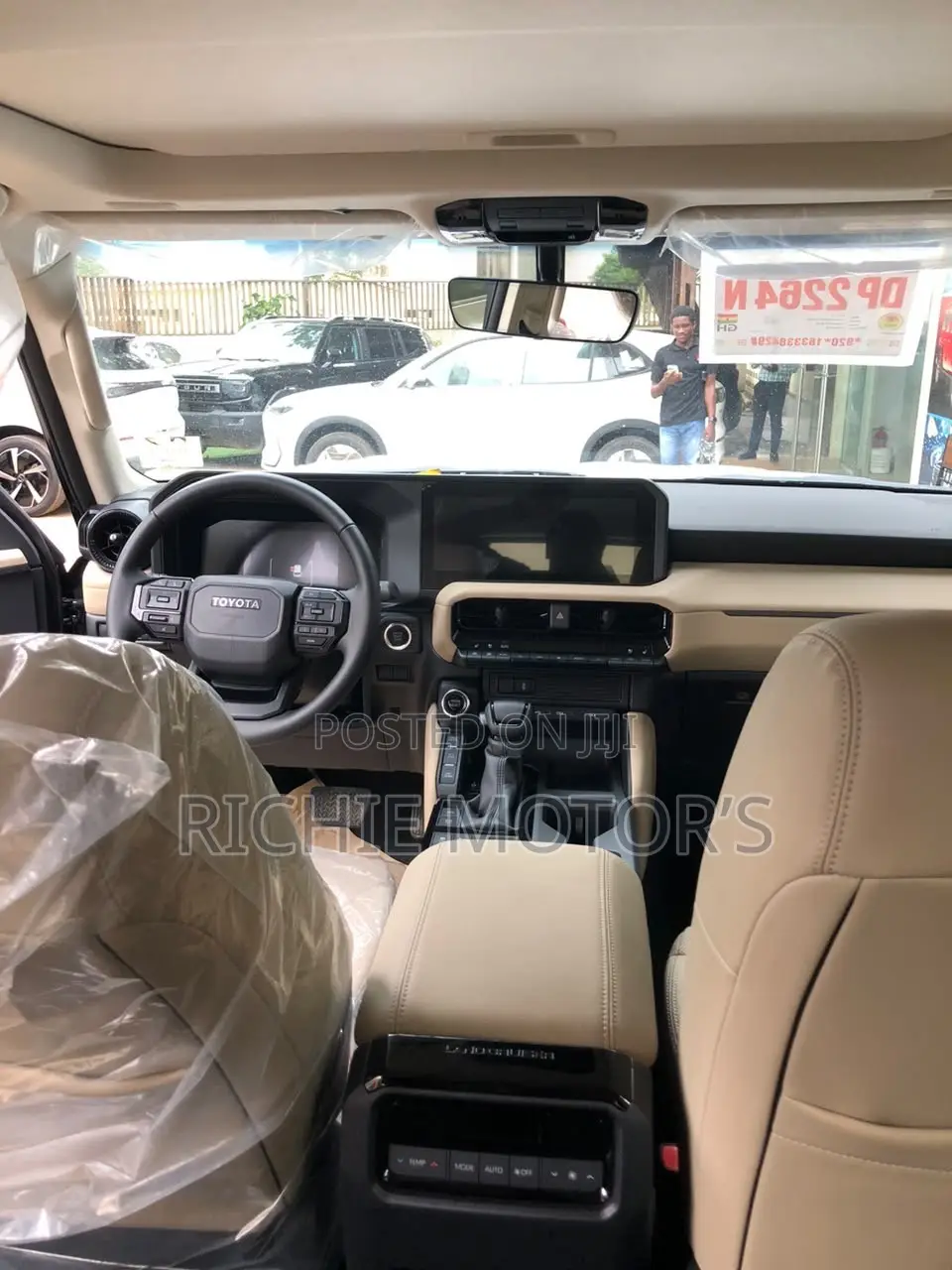 New Toyota Land Cruiser Prado GX 2026 White