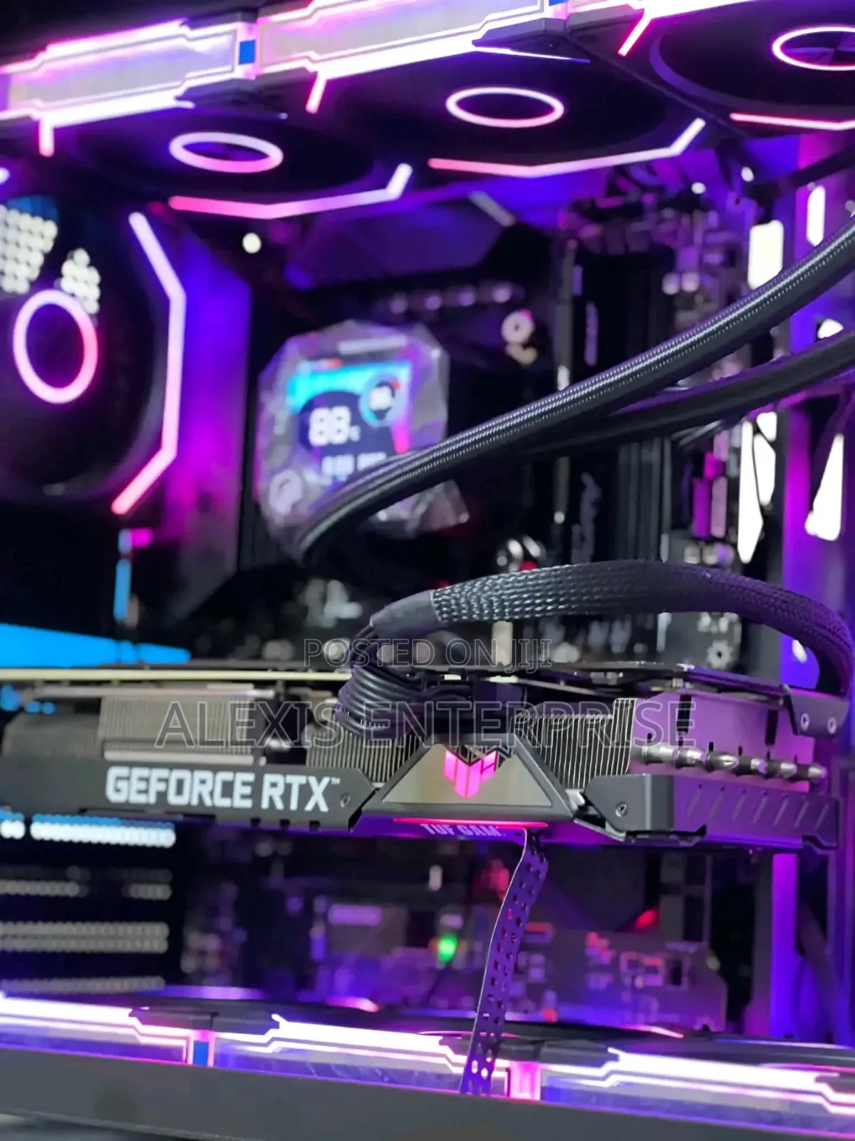 New Desktop Computer MSI Aegis X3 16GB AMD Ryzen 7 SSD 1T