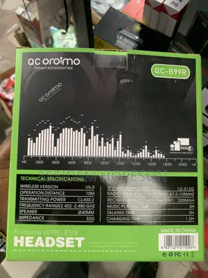 QC Oroimo QC-B99R Wireless Headphones