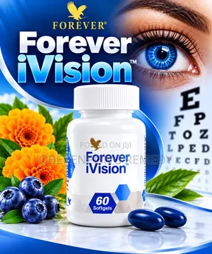Forever iVision 60 Softgels – Eye Vision Support | Promo GH₵450
