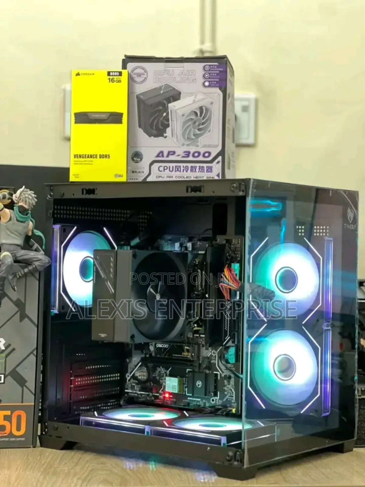 New Desktop Computer MSI Infinite X 16GB AMD Ryzen 5 SSD 1T