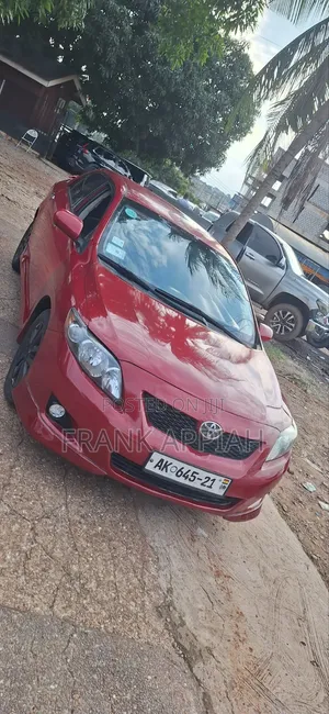 Toyota Corolla 2010 Red