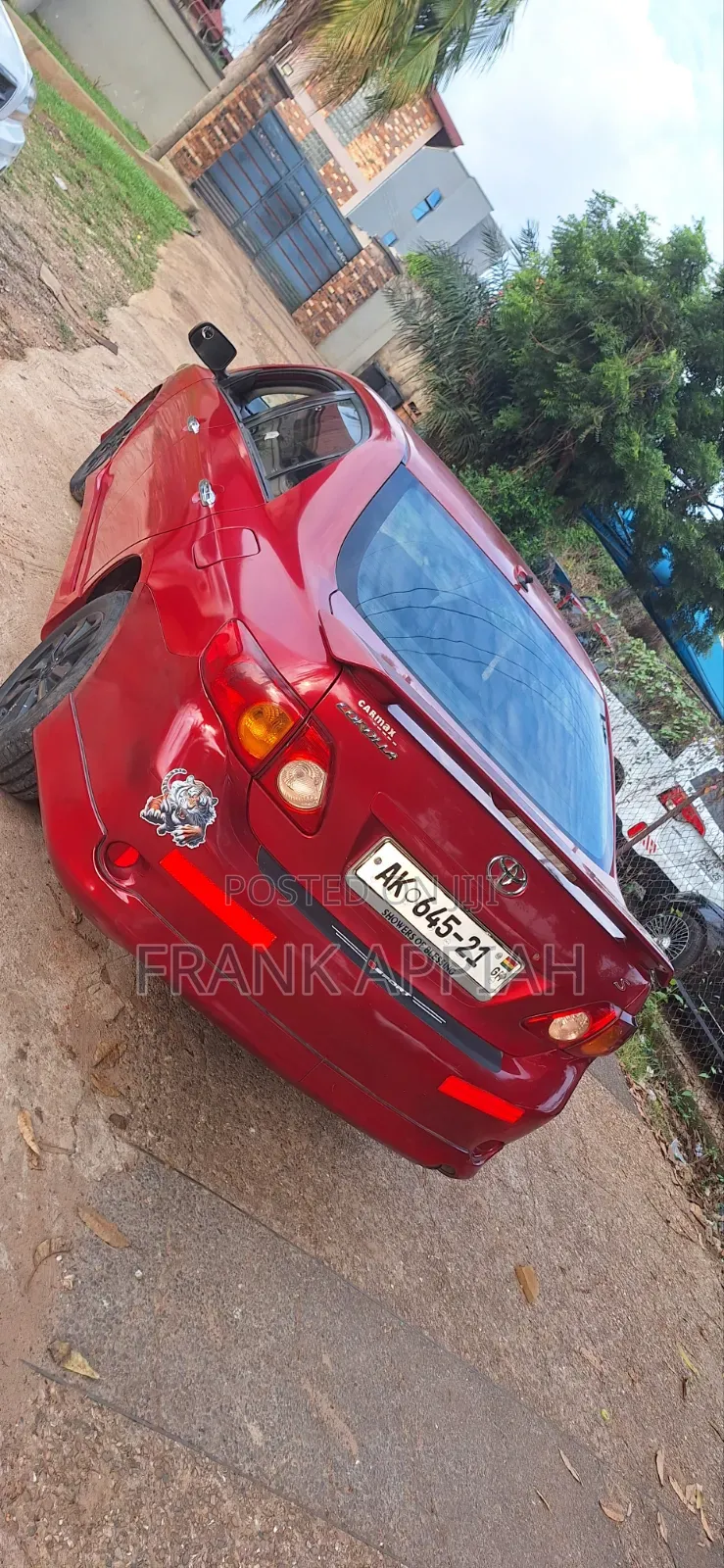 Toyota Corolla 2010 Red