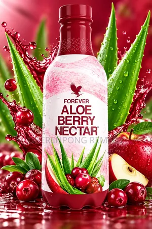 Forever Aloe Berry Nectar 1L – Aloe Vera Berry Drink | Promo GH₵350