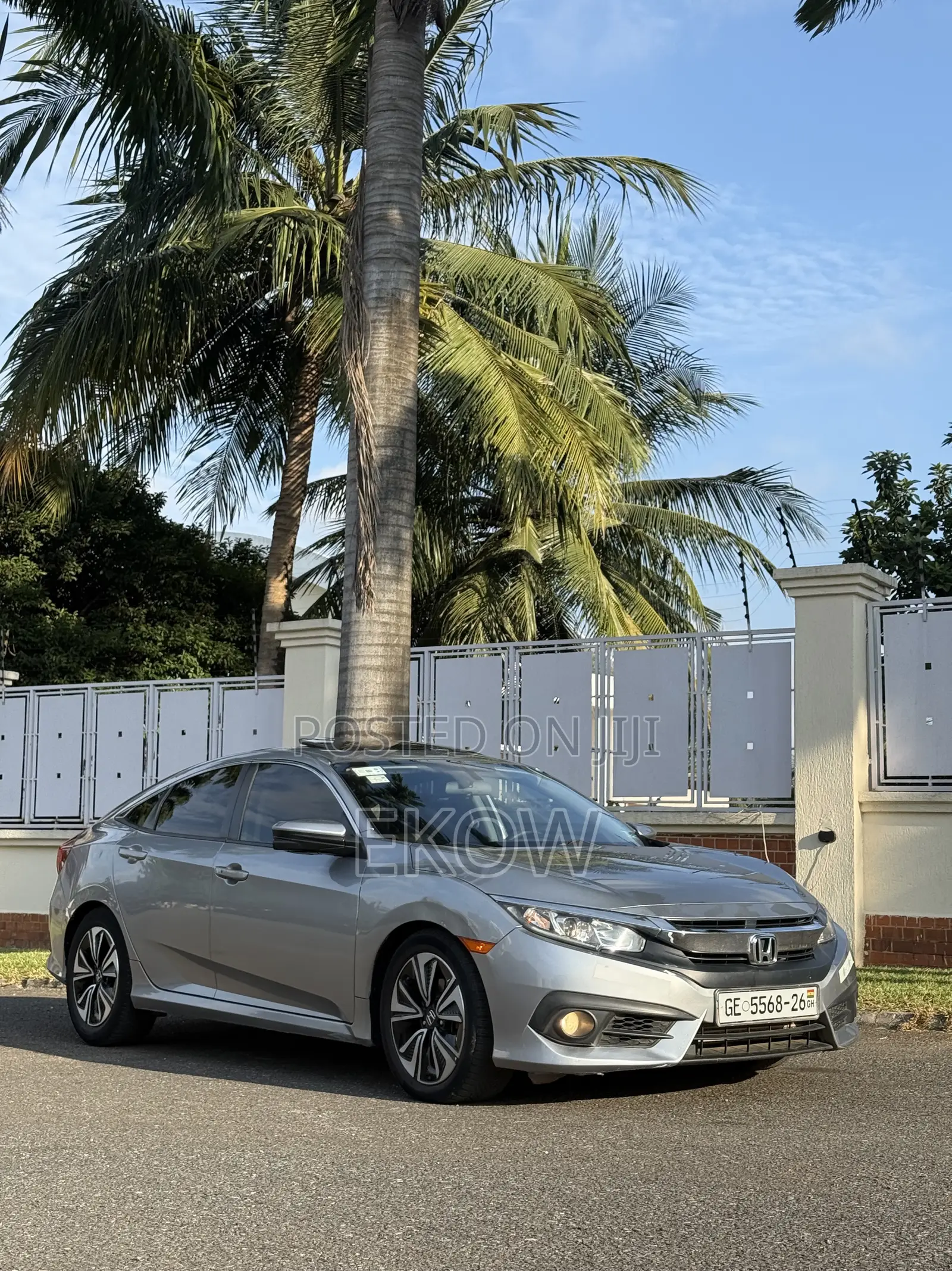 Honda Civic EX-T Sedan 2018 Silver