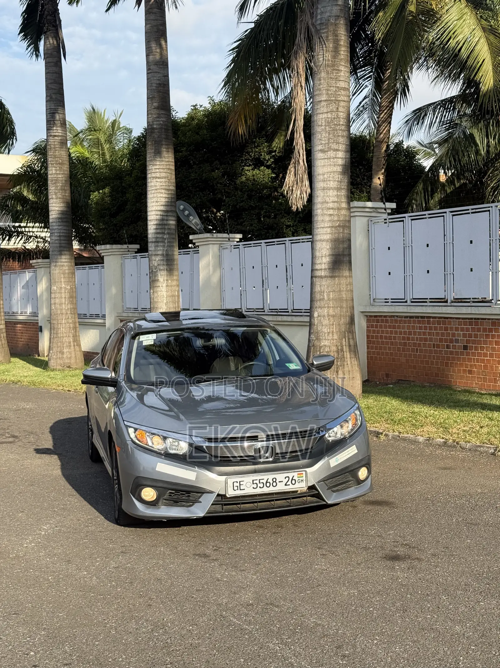 Honda Civic EX-T Sedan 2018 Silver