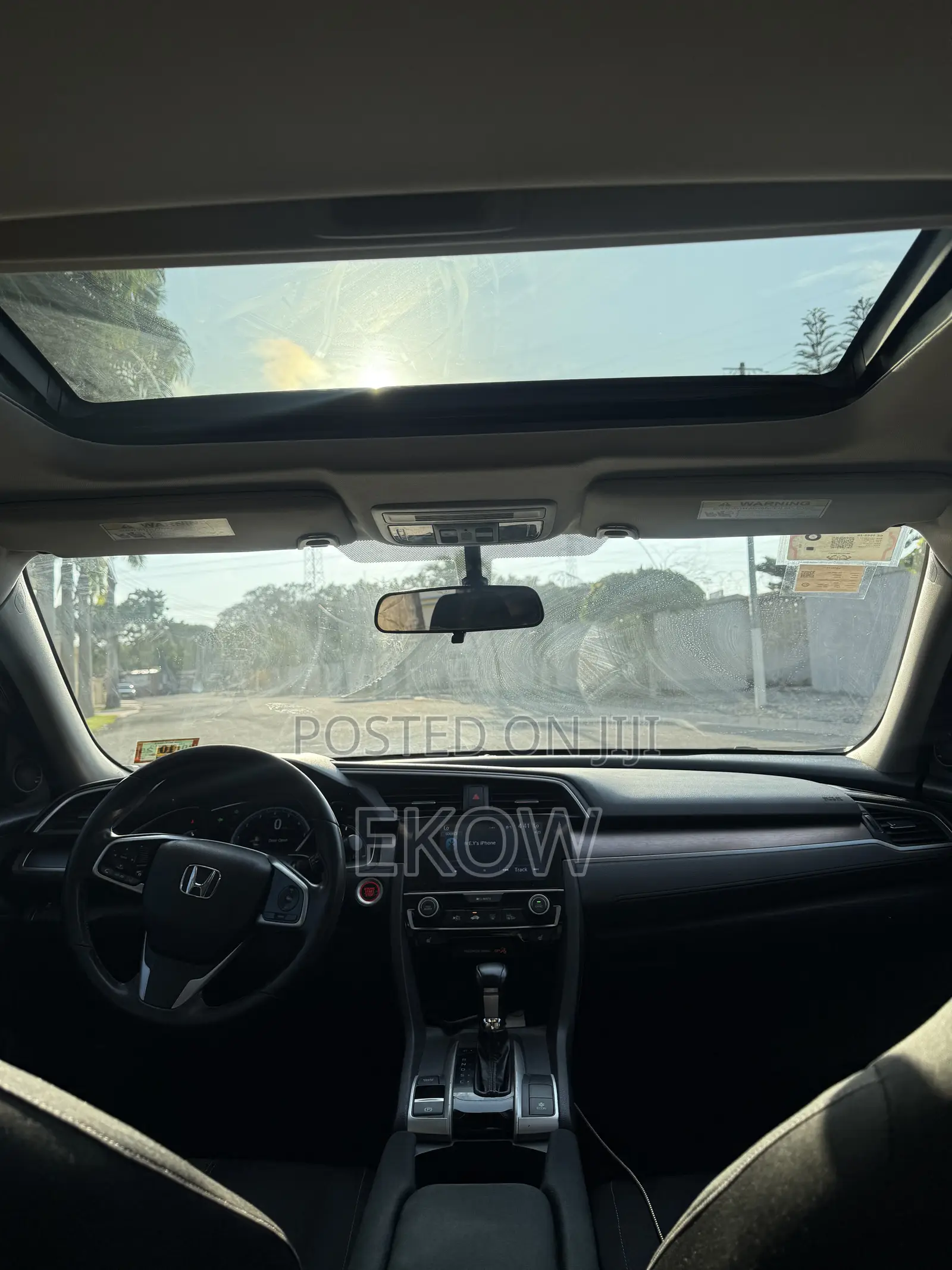 Honda Civic EX-T Sedan 2018 Silver
