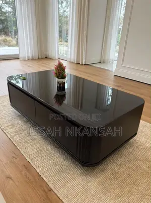 Black Gloss Box Coffee Table