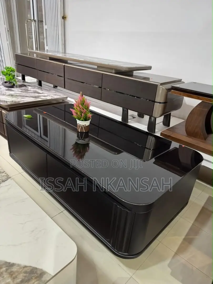 Black Gloss Box Coffee Table