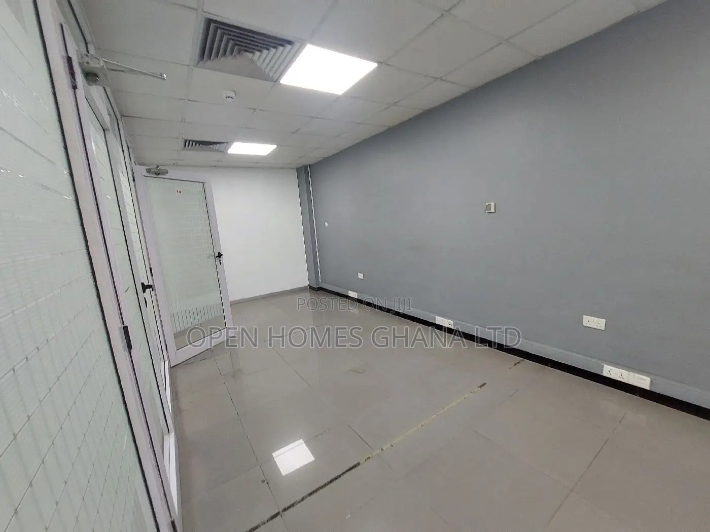 190 SQM Office Space for Rent in Cantonments