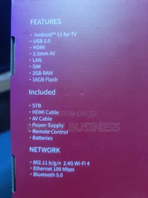 Android TV Box + Universal Router
