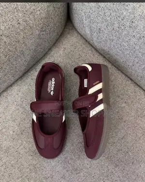 Adidas Samba MJ - Maroon / Cream White