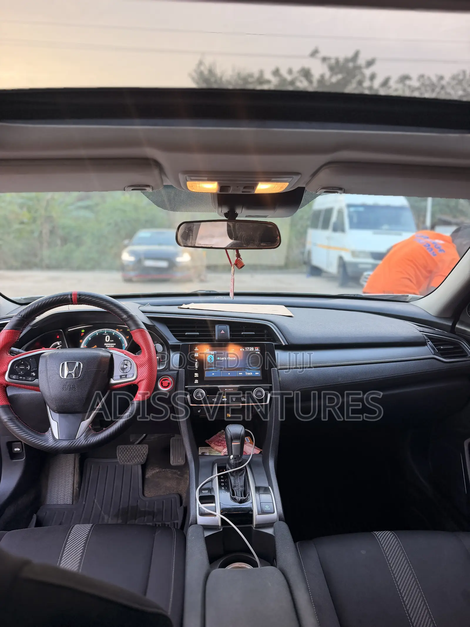 Honda Civic EX Sedan 2018 White
