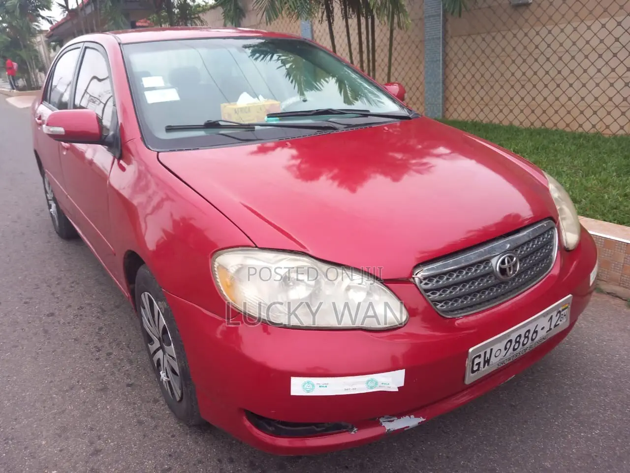 Toyota Corolla 2009 Red