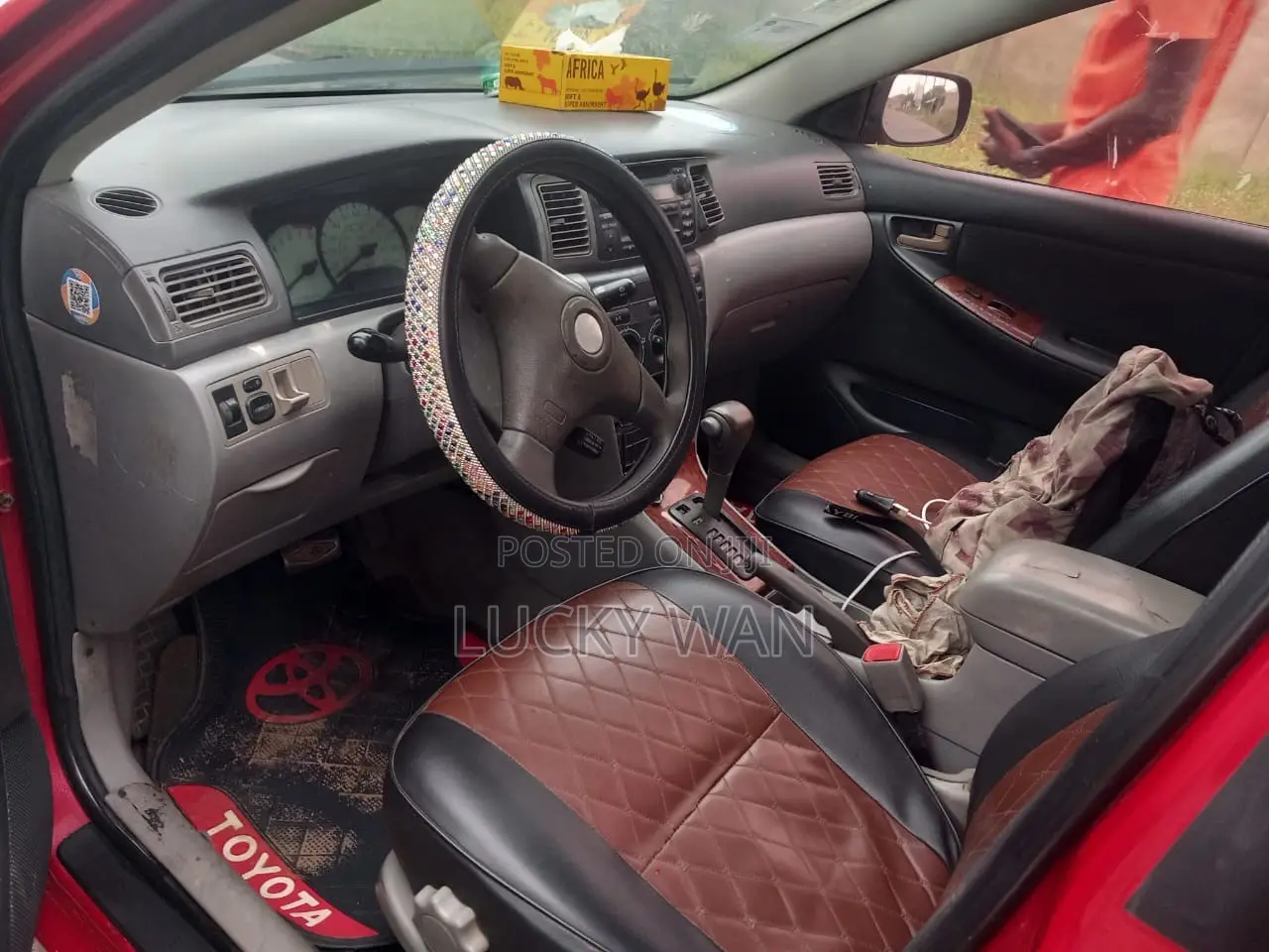 Toyota Corolla 2009 Red