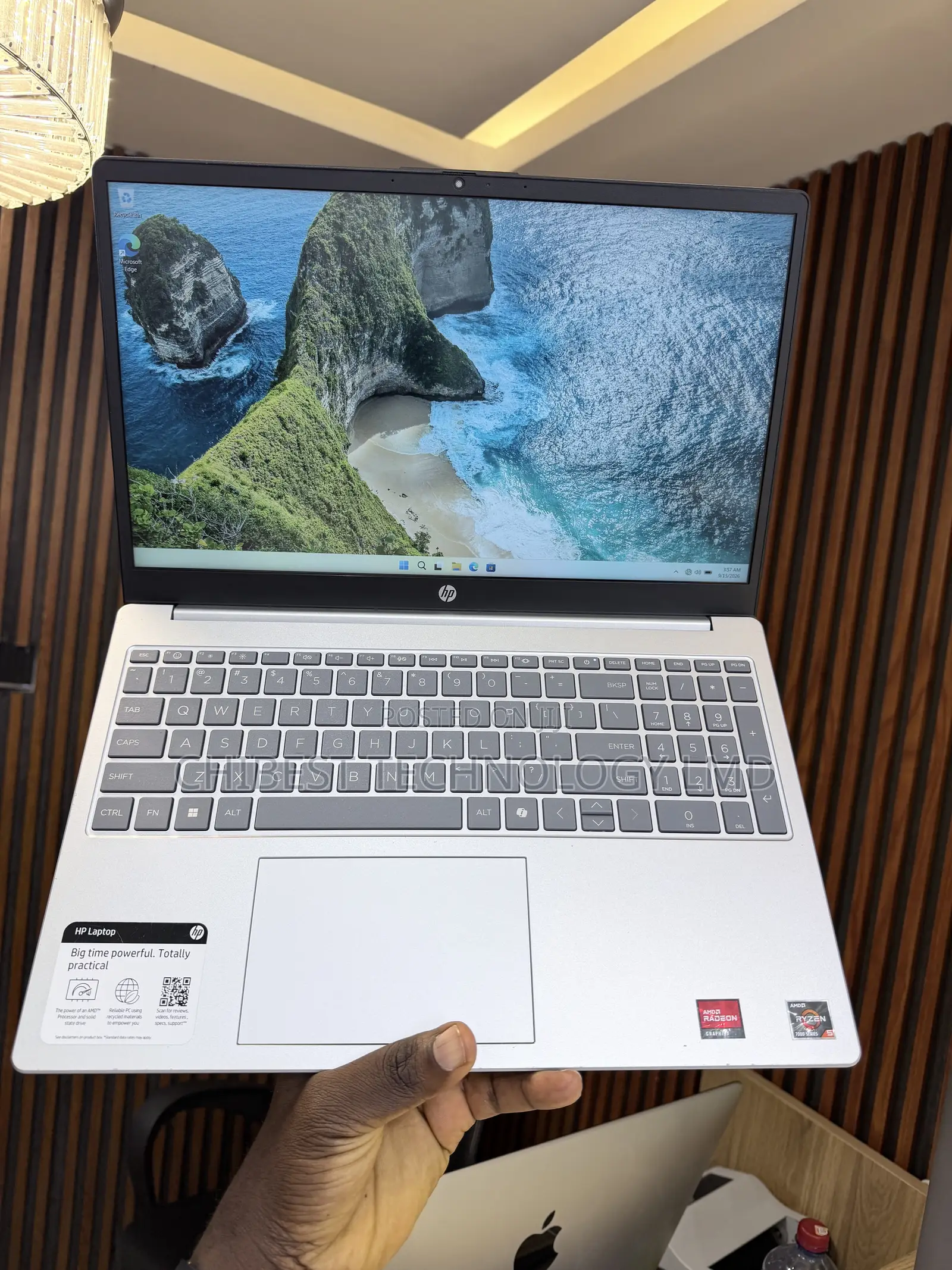 Laptop HP 15 8GB AMD Ryzen 5 SSD 512GB