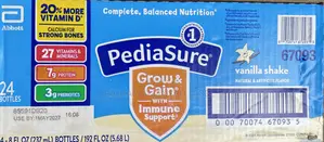 Pediasure Vanilla Flavored Shake for Kids - 24 X 237ml