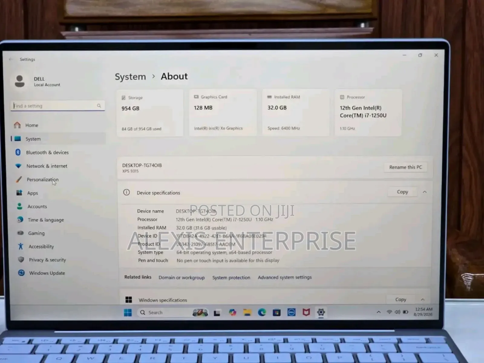 New Laptop Dell XPS 13 16GB Intel Core i7 SSD 1T
