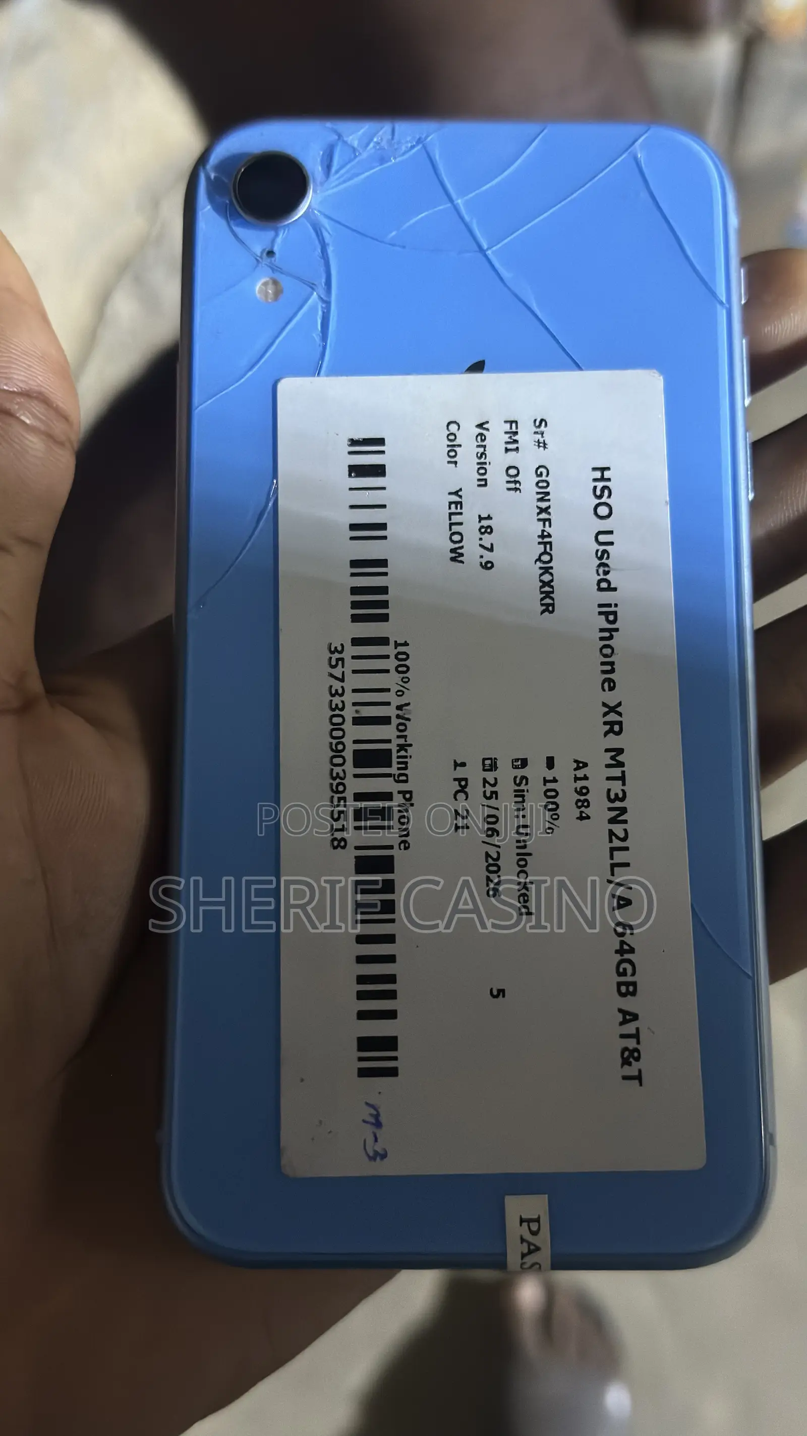 Apple iPhone XR 64 GB Blue