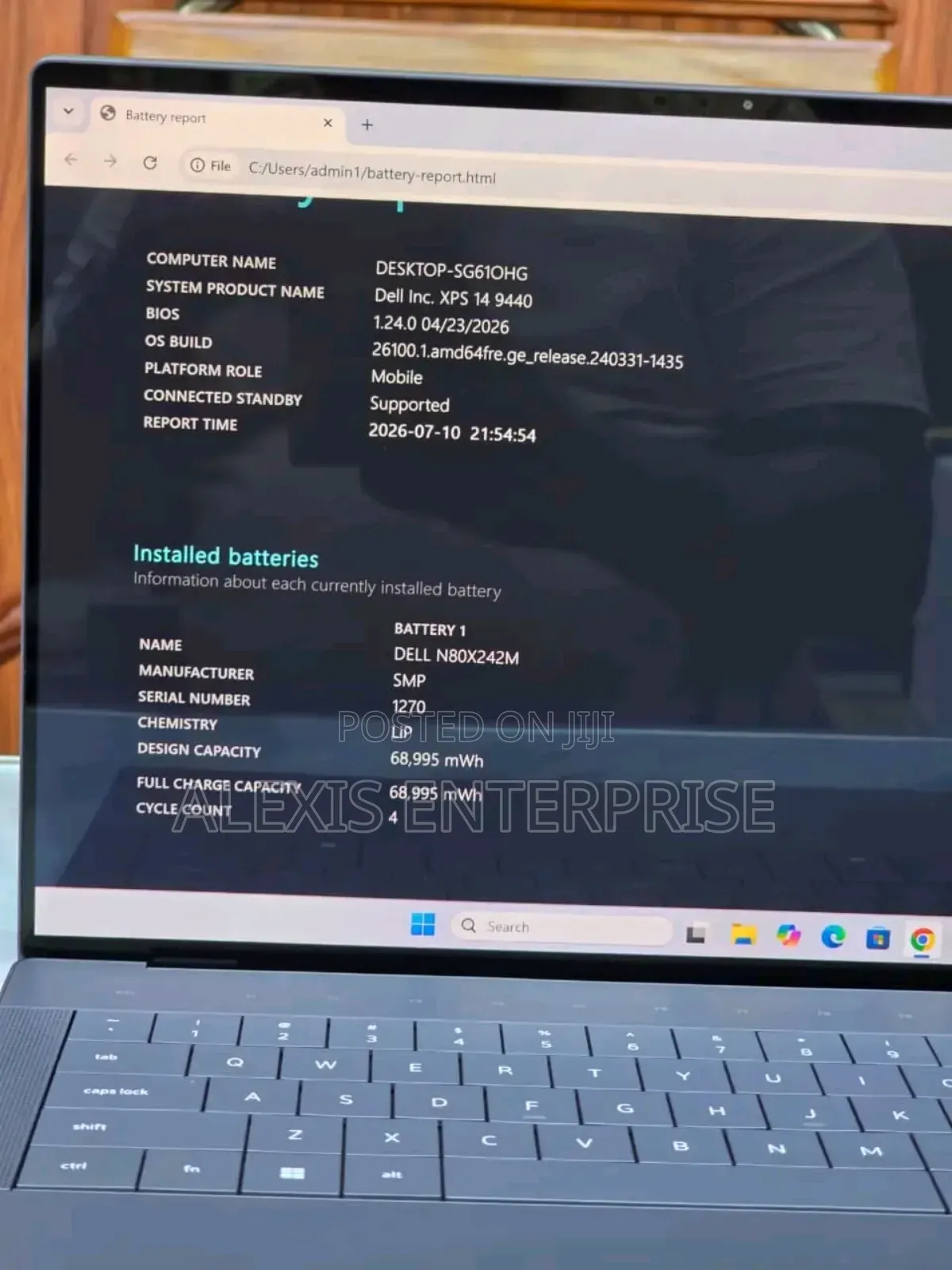 New Laptop Dell XPS 13 32GB Intel Core Ultra 7 SSD 512GB