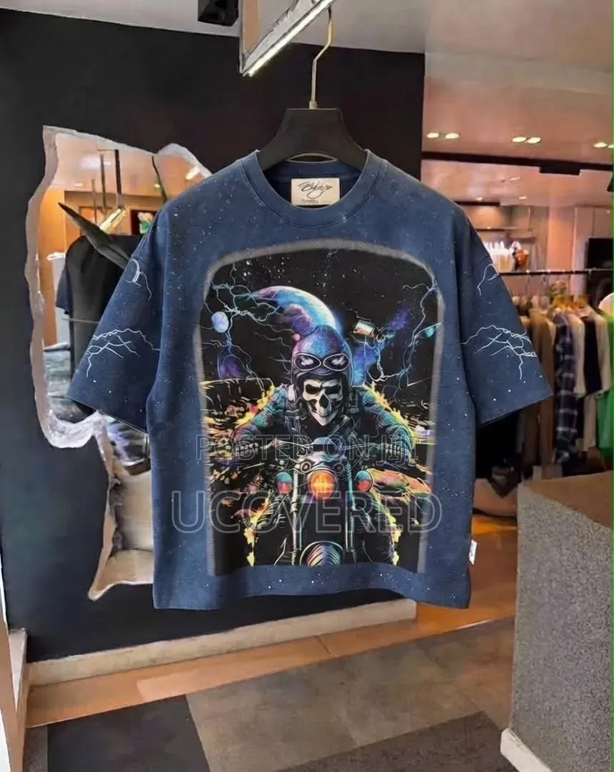 Vintage Graphic Short-Sleeve Oversized Hip-Hop T-Shirts