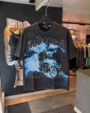 Vintage Graphic Short-Sleeve Oversized Hip-Hop T-Shirts
