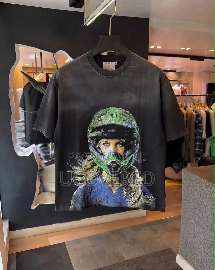 Vintage Graphic Short-Sleeve Oversized Hip-Hop T-Shirts