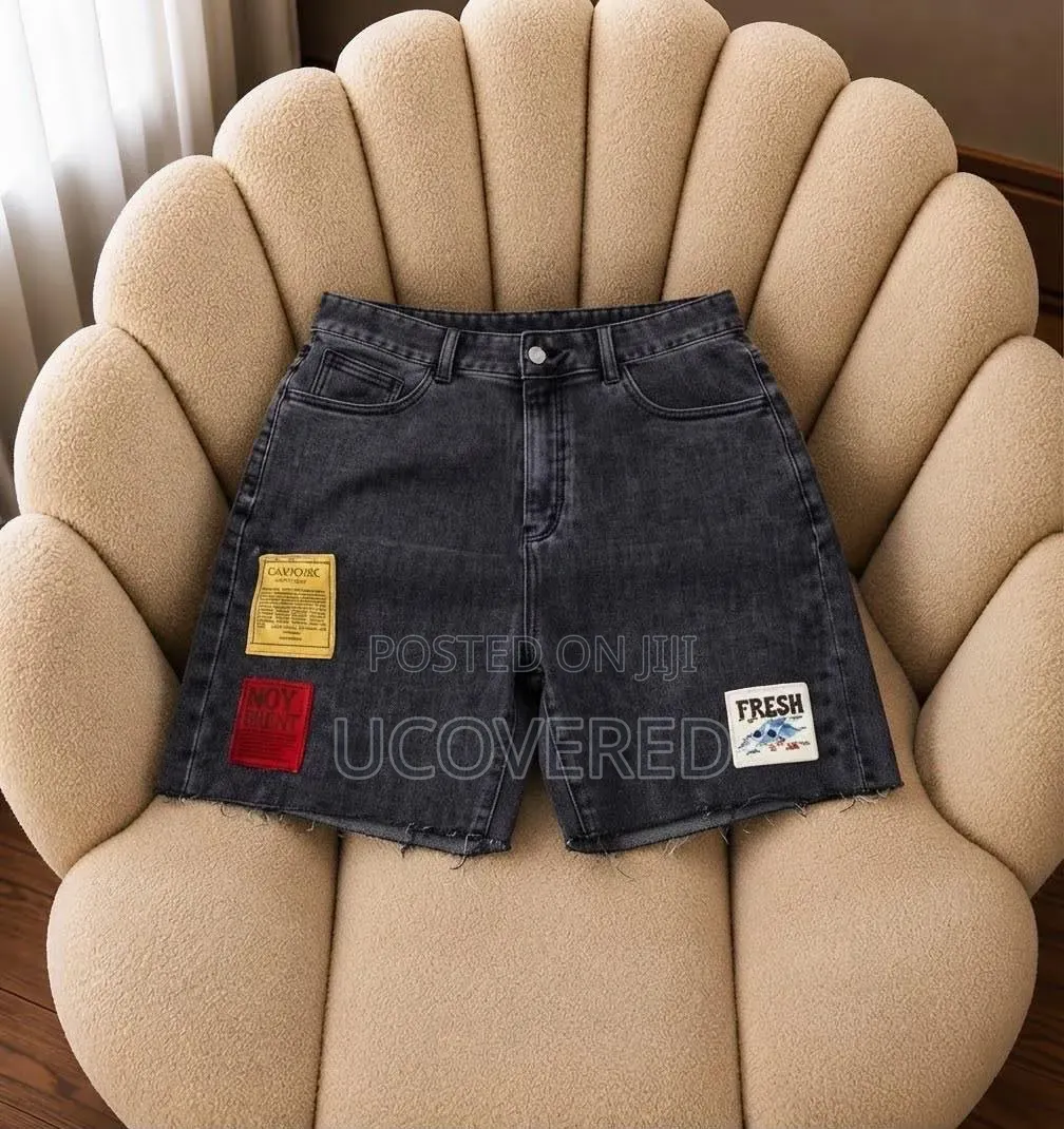 Casual Denim and Patterned Shorts